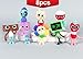 Cute Dandy's Character's Action Figures Collection, Cake Toppers for Birthday Party's Decorations and Great Gift for Any Special Occasion Pack of Multiple Figures (Halloween Special)