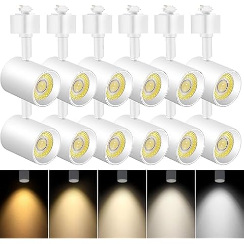 VANoopee 12 Pack LED Track Lighting Heads Cover