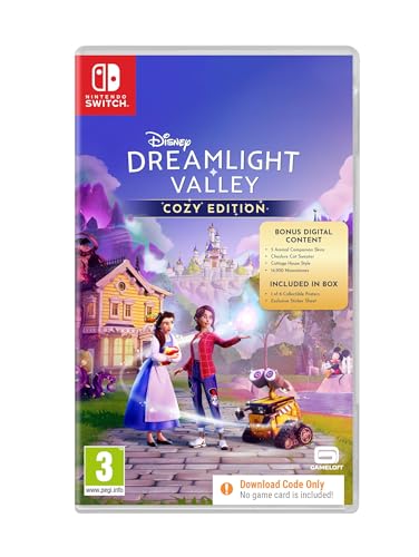 Disney Dreamlight Valley: Cozy Edition (Código de descarga del juego en la caja) – Switch