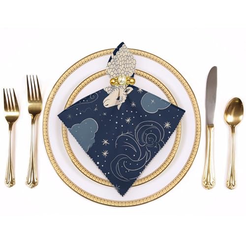 Servilletas de Tela Reutilizables Set de 2 18.7x18.7 in miniatura 3