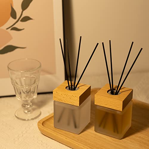 Brakula Fragrances Reed Diffuser, Jasmine Scented Reed Diffuser Set With 10 Oil Diffuser Sticks, 6.1 Oz /180Ml #TOP5