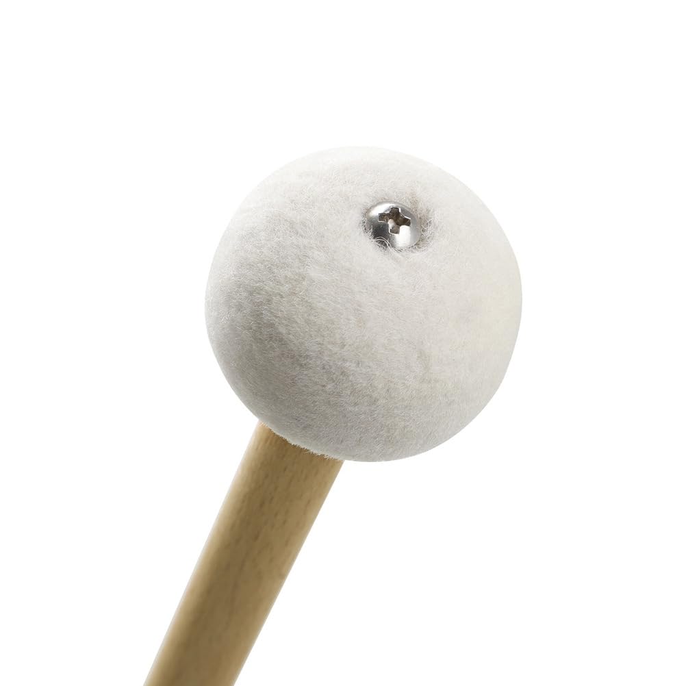 Mazzette per Timpani con Testa in Feltro, in Legno massello, Coppia da 38,5 cm