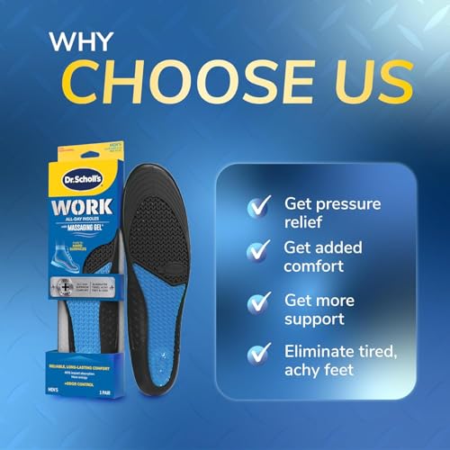 Plantillas Dr. Scholl's para Hombre Talla 8-14 Pack 3 miniatura 7