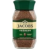 Jacobs Krönung Gold, Instant Café, Bebida en Polvo para Infusión, 200g, 60459
