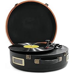 Tourne-Disque, Platine Vinyle Bluetooth avec Haut-parleurs intégrés, 3 Vitesses nostalgique Portable Vintage Valise LP… - Les Beatles, Paul McCartney, John Lennon, RIngo Starr, George Harrison