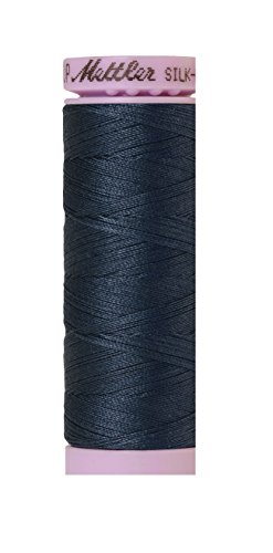 Mettler Silk-Finish Solid Cotton Thread, 164 yd/150m, Harbor miniatura 1