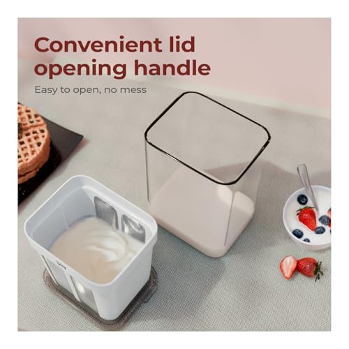 Image of Lifelong Hung Curd Maker & Yogurt Filter Strainer 1100 mL | BPA-Free Dahi & Greek Yoghurt Box with Fine Mesh & Lid | Multi Use - Thick Curd, Whey Separator, Soybean Milk, Kefir, Pulpy Juice & Coffee