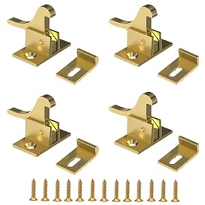 Kaileyouxiangongsi Messing-Ellenbogenriegel 4 Stück