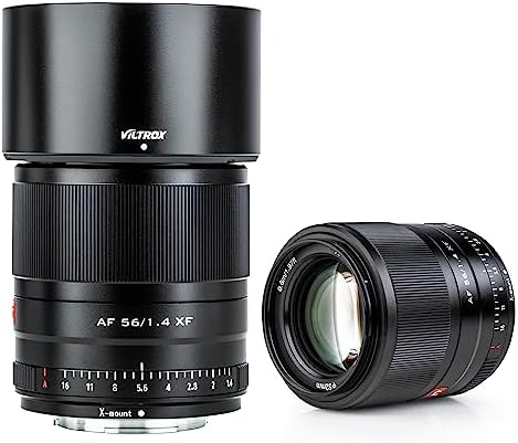 Objektyvas Viltrox AF 33mm — šoninis vaizdas