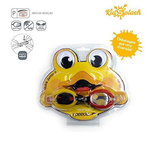 Oculos Quick Jr Ii Speedo Único Mescla Rosa Cristal