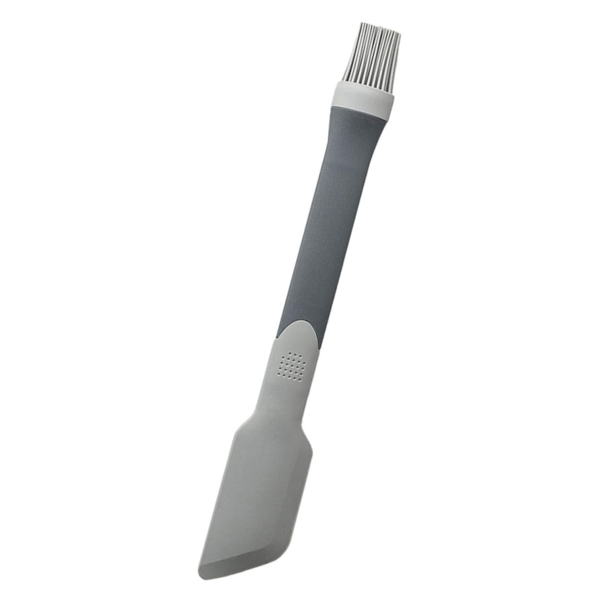 Cabilock 1pc Silicone Baking Scraper Tool Multi Purpose Oil Brush for Baking and Cooking Easy to Clean Heat Resistant Non Slip Grip for Sauces and Marinades