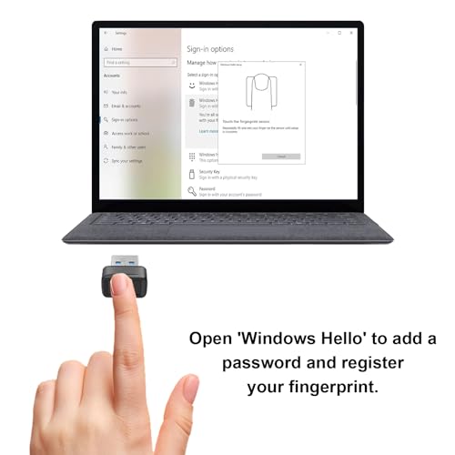 Biometric fingerprint scanner system