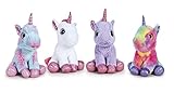 Play by Play- Peluche Unicornio Sentado, Multicolor (760016366)