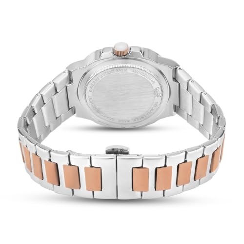 Image of Ajanta Quartz Astera Dial Stainless Steel Date Display Watch for Men