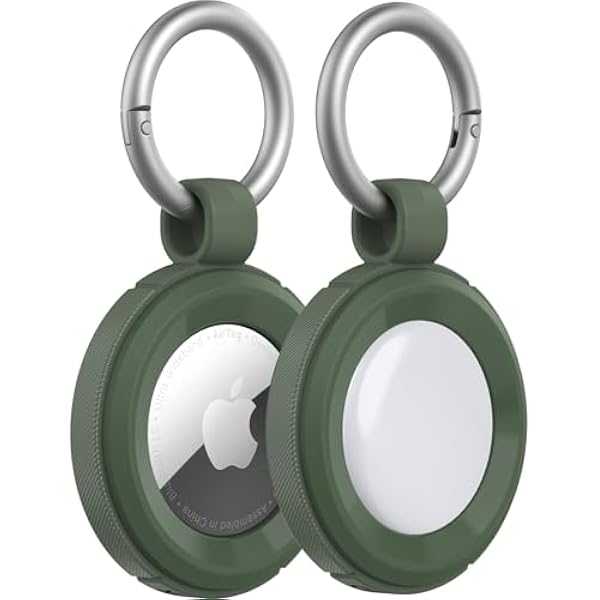 OtterBox Rugged AirTags Case Etui na AirTag, Odporny na wstrząsy I upadki, ultra-cienki, wytrzymały futerał ochronny z karabińczykiem na Apple AirTag, Stumped