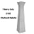 Mitef Heavy Duty Outdoor Pyramid Torch Stand Up Patio Heater Cover,21" Lx21 Wx90 H(53x53x228cm),Grey