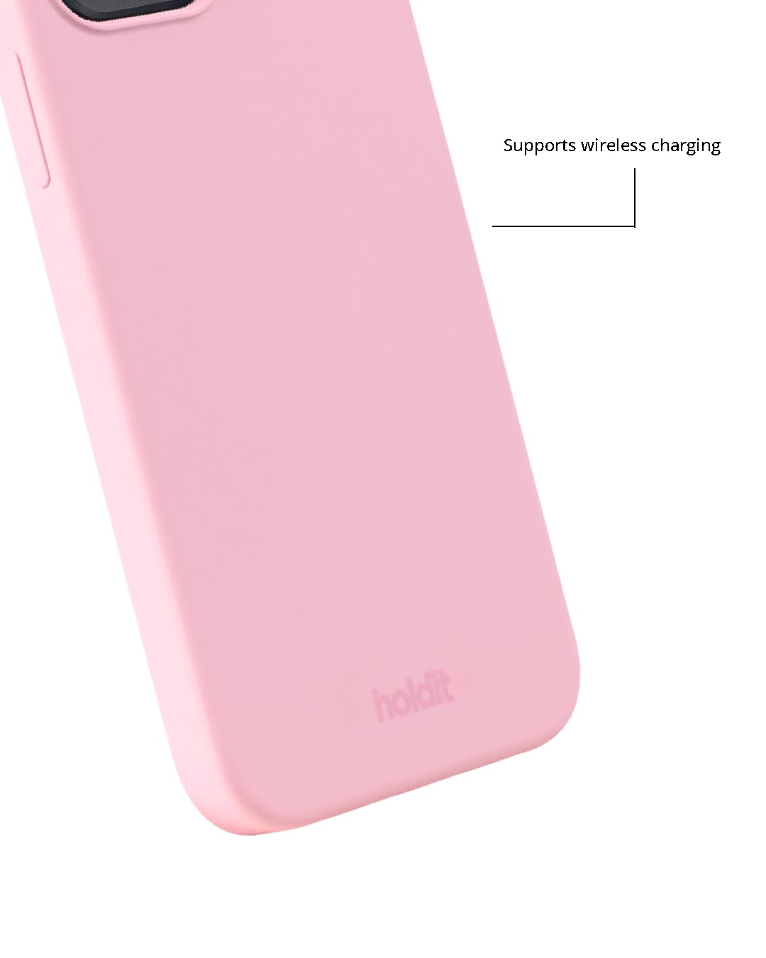 Amazon.co.jp: Holdit スマホケース (iPhone 15 / パステルピンク