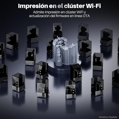 Impresora 3D ELEGOO Mars 5 Ultra 9K: Nivelación Automática, Impresión Rápida, WiFi, Tamaño Amplio. - Fernando Cortés