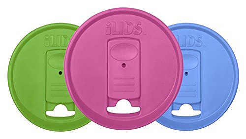 Ilids Mason Jar Drink Lid, Wide Mouth, Whimsy, Pack Of 3 #TOP1