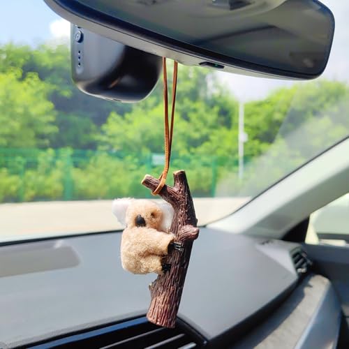 50% Off Cute Plush Koala Car Hanging Ornament & Decor - Image 3