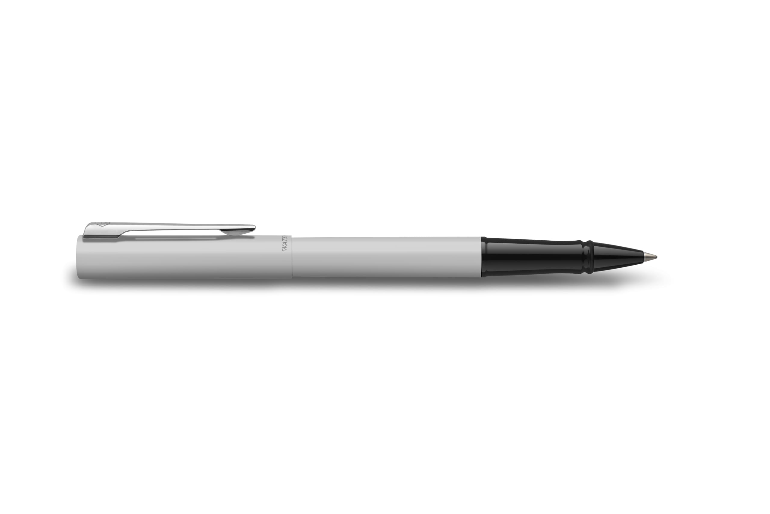 Waterman Allure Ensemble d'écriture avec gravure – Set de stylo à bille et stylo roller personnalisé – Ensemble d'instruments d'écriture de luxe en noir – Cadeau élégant pour femmes et hommes (White