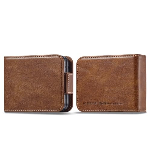 Étui pliable Samsung Galaxy Z Flip 3 marron idéal pour vos sorties urbaines