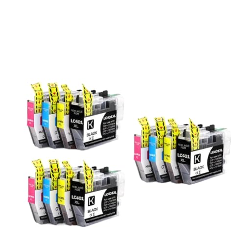 Cartucho LC401XL compatible que soluciona los problemas de impresión borrosa en MFC-J1170DW