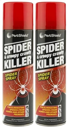 200ml Spider and Creepy Crawly Spray All-Purpose Insect Repellent for Home Garden & Caravan