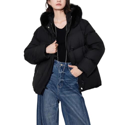 Doudoune d'hiver femme duvet de canard Kelsiop pour le froid