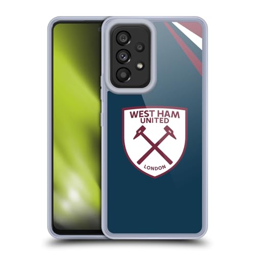 Funda para Samsung Galaxy A53 5G Regalo Aficionados West Ham United Carcasa de Gel Crest