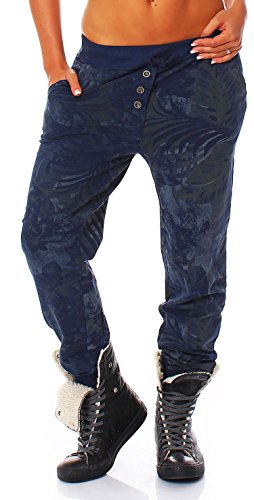 Pantalon baggy harem Malito pour femme, idéal yoga et détente en taille unique