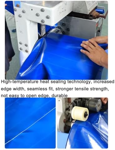 Durable PVC Fish Pond - Rectangular Above Ground Pool with Steel Frame, Foldable Water Storage Tank, Easy Setup for Camping, Backyard, Garden, Outdoor Decor