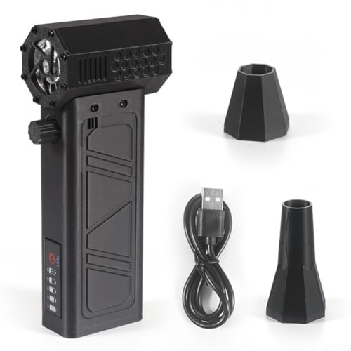Ventilador turbo soplador de aire, limpiador de PC de plumero de aire comprimido, 140000RPM 62M/s plumeros de aire eléctrico, para teclado PC limpieza profunda