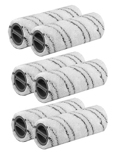 Karcher 3 Pack FC3 FC5 Wet+Dry Hard Floor Vacuum Cleaner Roller Grey 2055-007.0