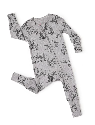 Image of PATPAT Baby Clothes with Premium Soft Wool, Footie Pajama for Baby Boy Girl, Tencel Lyocell Romper Sleeper with 2-Way Zipper