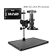 ZTBH Microscope Accessories Kit 38MP 2K USB Industrial Electronic Digital 180X 300X Video Microscope Camera Set Microscope Slides (Color : with 10 Monitor, Magnification : 300X)