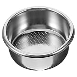 Housoutil Maquina de cafe cafetera cafe en grano Cesta de filtro de Cápsulas de concentrado de espresso maquinas de espresso filtro de poroso filtro para cafe Acero inoxidable