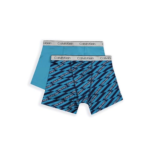 Image of Calvin Klein Kids Boys' Performance Boxer Brief Underwear 2-Pack