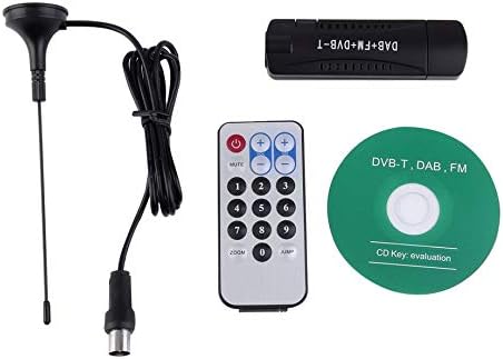 PETUNIA E4000 USB DVB-T + RTL-SDR Realtek RTL2832U + R820T DVB-T Tuner Receiver - Black