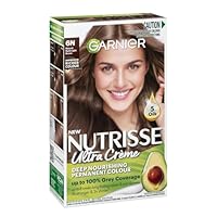Garnier Nutrisse Permanent Hair Colour 6N, Nude Light Brown