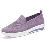 Sneakers For Women Trendy 2025 Women's Slip On Walking Shoes Cushion Running Tennis Non-Slip Comfortable Workout Gym Athletic Fashion Sneakers