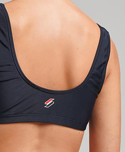 Superdry Haut de Bikini pour Femme - Bleu Marine foncé - Taille S