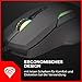 Genesis Xenon 220 G2 Gaming Maus kabelgebunden, leise Klicks, optischer Sensor bis 12800 DPI, RGB-Beleuchtung, 7 programmierbare Tasten, 1000 Hz, Makro-Funktion, Onboard-Speicher, PTFE-Gleiter, USB