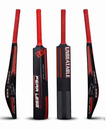 Image of BARKHA Full Size Plastic Turf Cricket Bat for Men, Tennis & Wind Ball