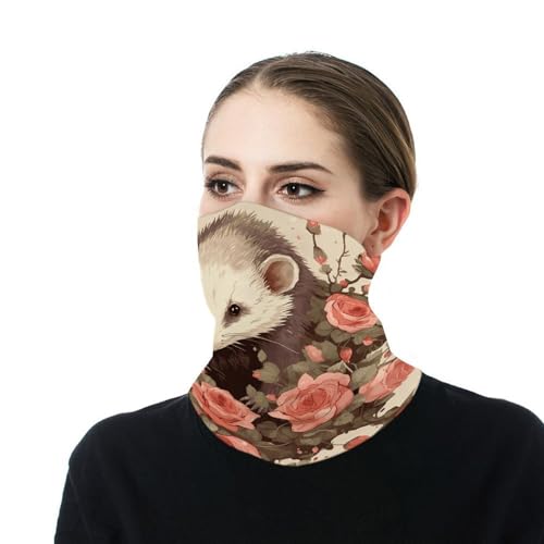 Neck Gaiter Face Mask Men Women, Skeleton Face Mask Scart Cover for Dust Wind Sun Protection4