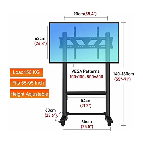 Soporte Universal para TV Ajustable para Pantallas de 55 a 90 Pulgadas miniatura 3