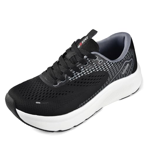JACKSHIBO Wide Toe Box Shoes Women Arch Support Wide...