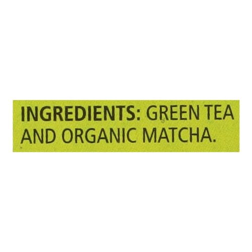 Té verde Matcha 6 cajas de 20 saquitos miniatura 2
