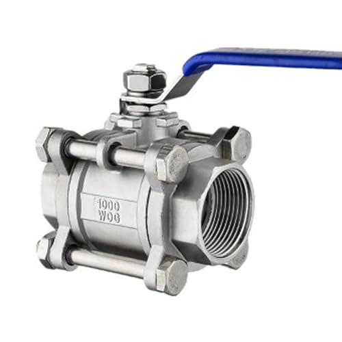 Robinet à bille en acier inoxydable SS304 3/4 filetage BSP