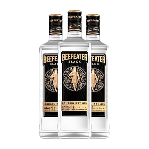 Ginebra Beefeater Black 70 cl (Caja de 3 Botellas de 70 cl)